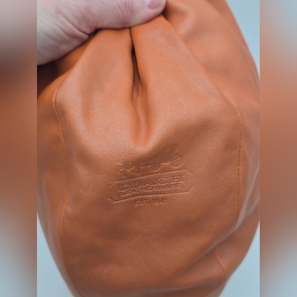 Coach Allie Leather Hobo Shoulder Bag - Picture 11 of 16